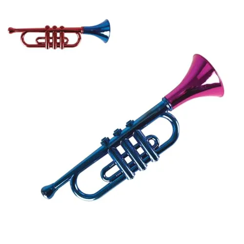 P'tit Clown 23211 tromba finta 33 cm metallizzata