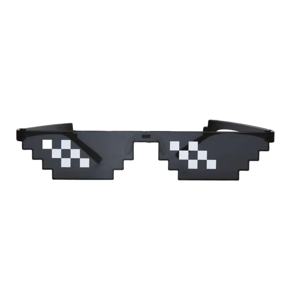 P'tit Clown Pixel Art occhiali adulto mosaico