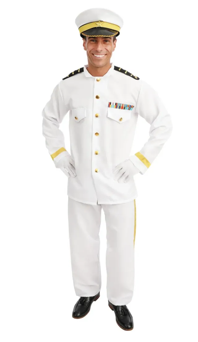 P'tit Clown 23395 costume militare marina L/XL adulto