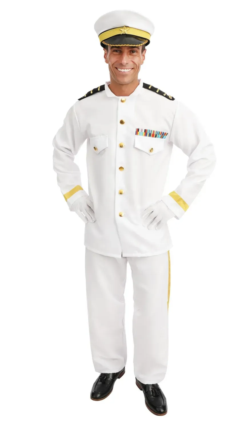P'tit Clown 23395 costume militare marina L/XL adulto