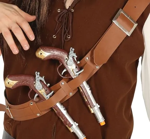 Fiestas Guirca Cinturone Pirata con Pistole Accessorio Costume