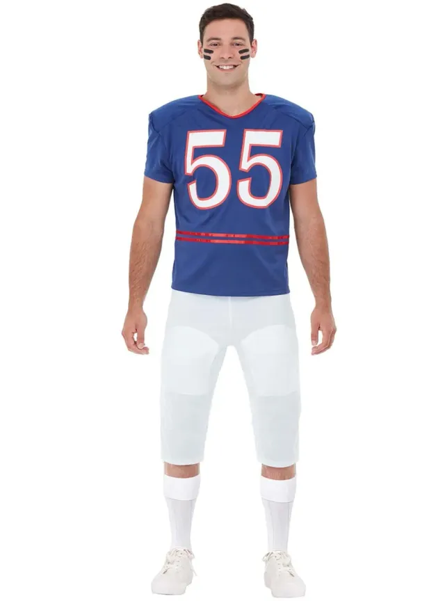 Funidelia Football Americano costume uomo XL azzurro
