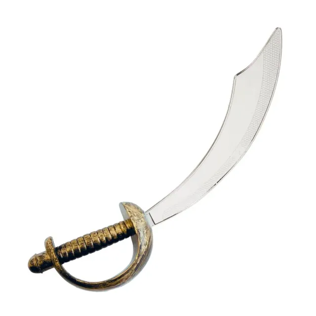 P'tit Clown 39930 sciabola pirati spada 45 cm argento