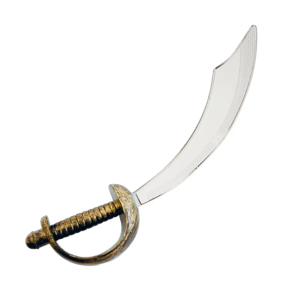 P'tit Clown 39930 sciabola pirati spada 45 cm argento