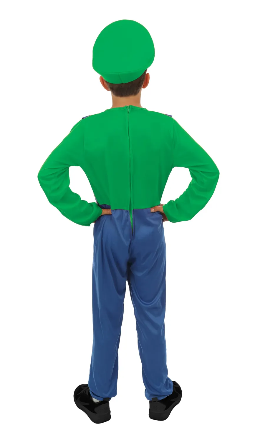 P'tit Clown Plombier costume verde ragazzo