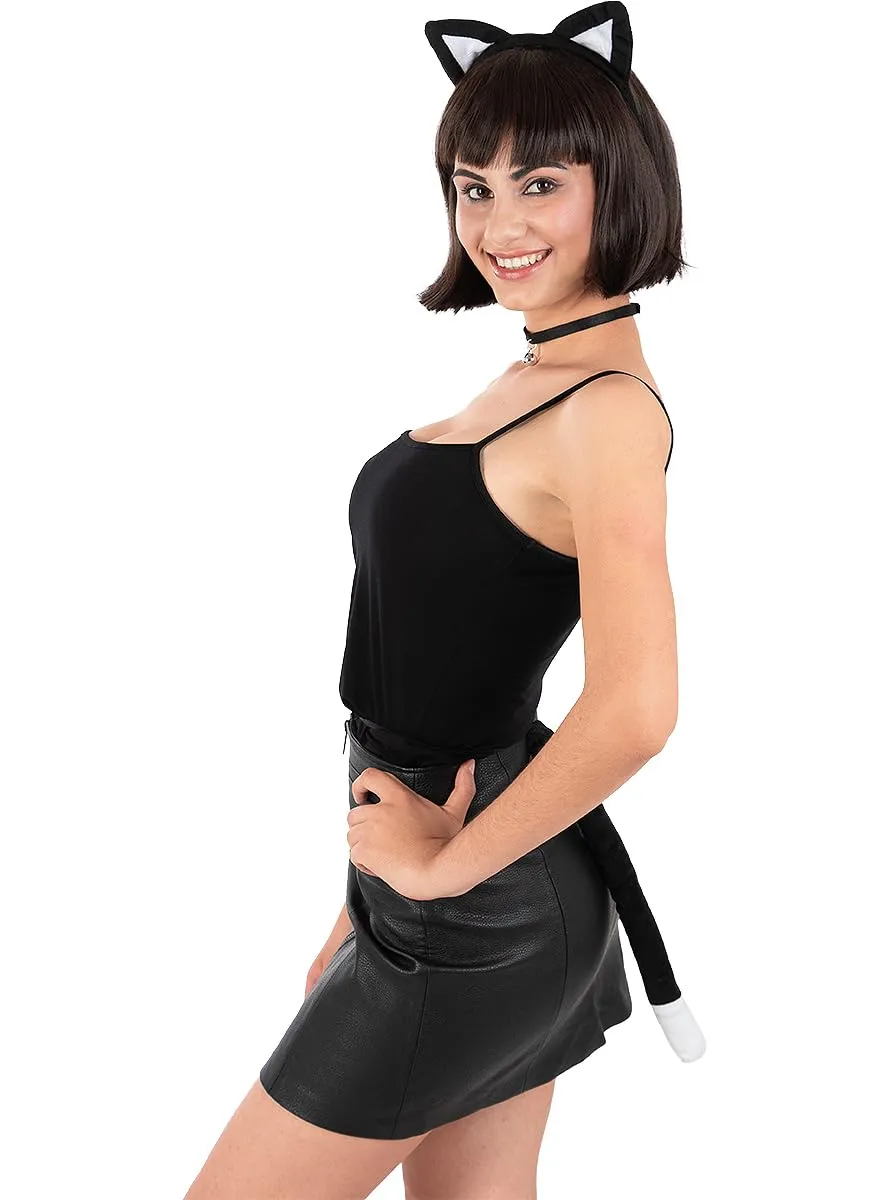 Funidelia Gatto kit accessori nero adulto