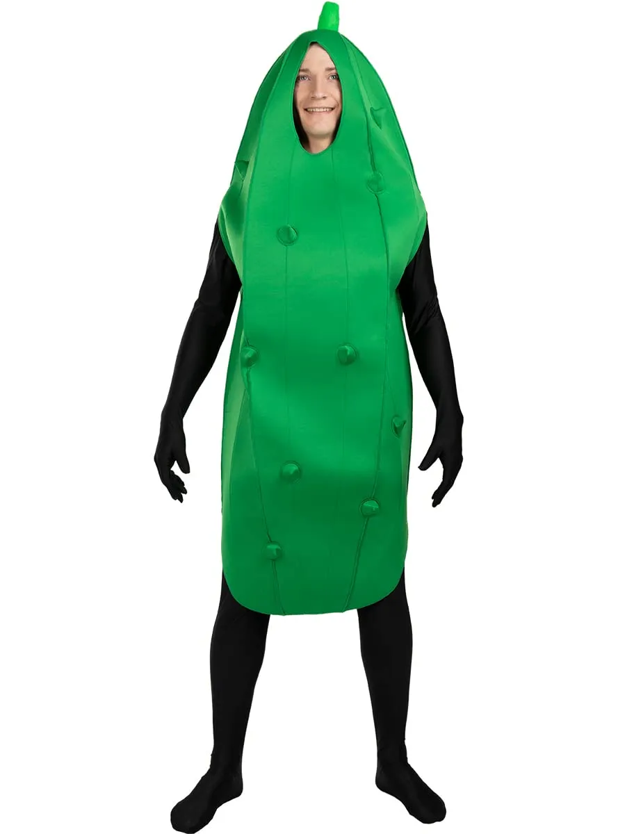 Funidelia Costume da Cetriolo Adulto Verde Taglia Unica