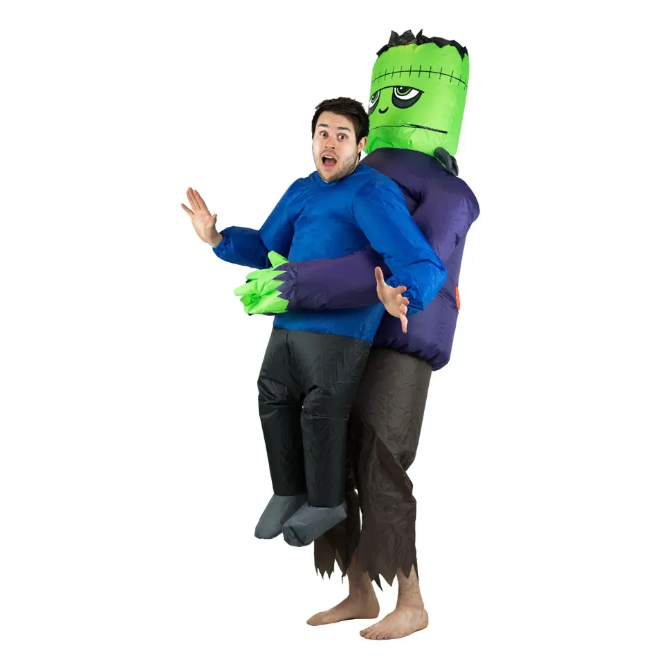 Bodysocks Costume Gonfiabile Frankenstein Adulto Illusione
