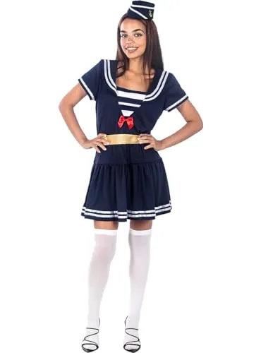 Funidelia Marinaia costume donna bianco professioni