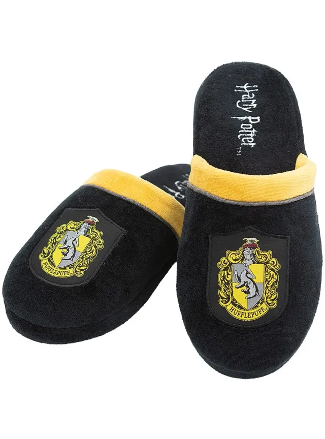 Funidelia Harry Potter Tassorosso pantofole gialle 37/41 cotone