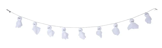 P'tit Clown Ghirlanda Piccoli Fantasmi Bianchi 150 cm Halloween