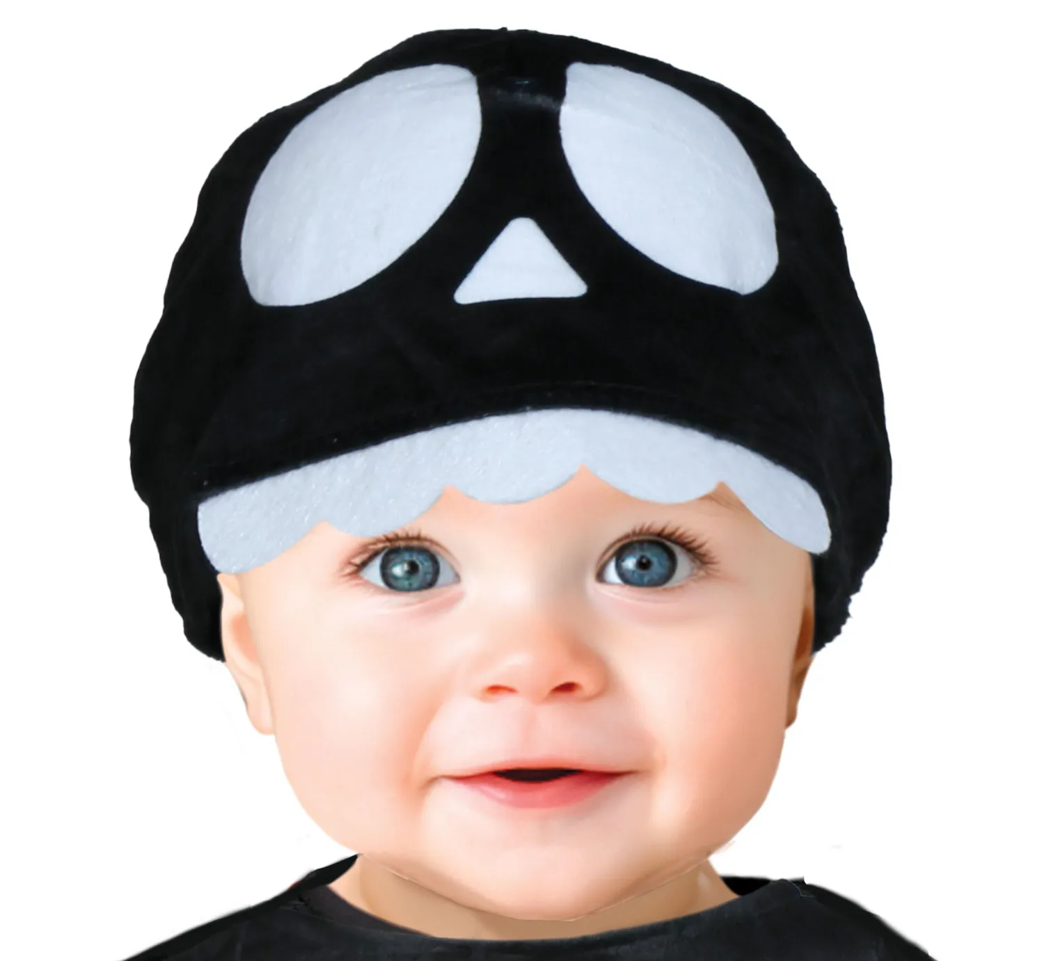 Guirca Scheletro costume neonato nero 18-24 mesi