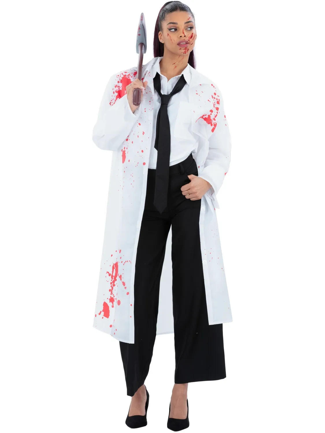Smiffys Kit Killer Americano Poncho con Ascia Halloween