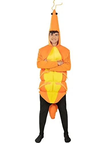 Funidelia Costume Gambero Adulto Arancione