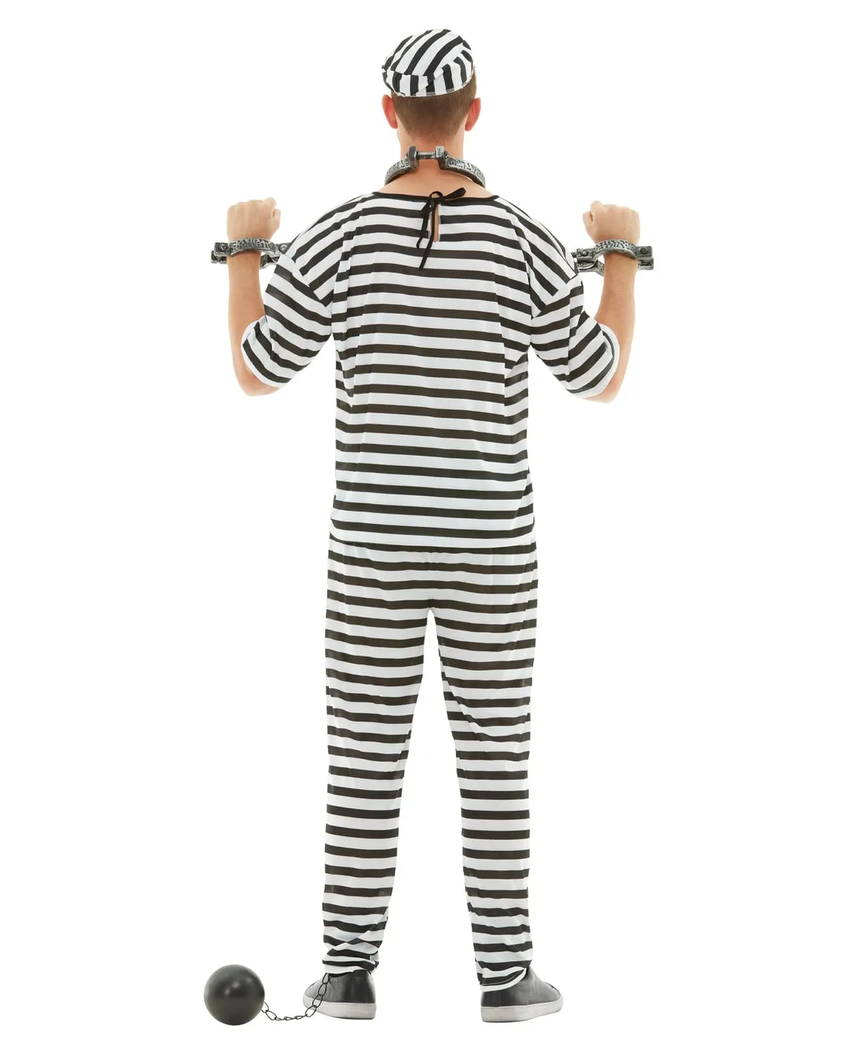 Funidelia Carcerato Costume Uomo Nero