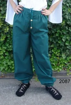 La Bottega di Merlino Pantaloni Gerold con laccio in cotone