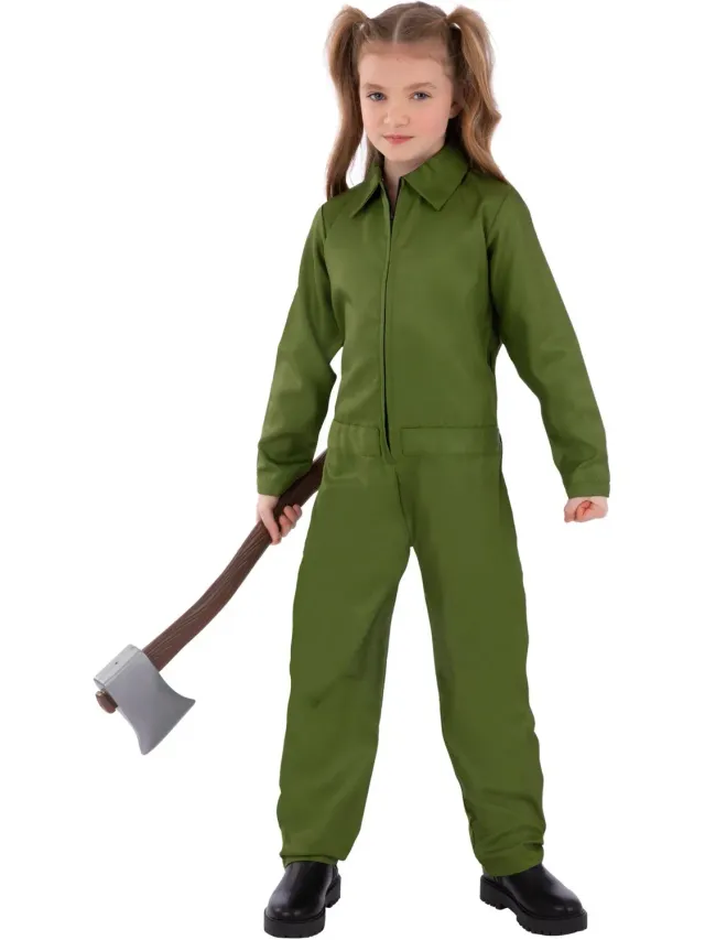 Smiffys Boiler Suit tuta bambino verde 7-9 anni