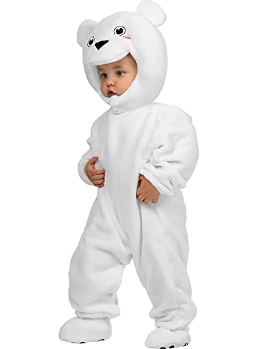 Funidelia Orso Polare Costume Neonato Bianco Morbido