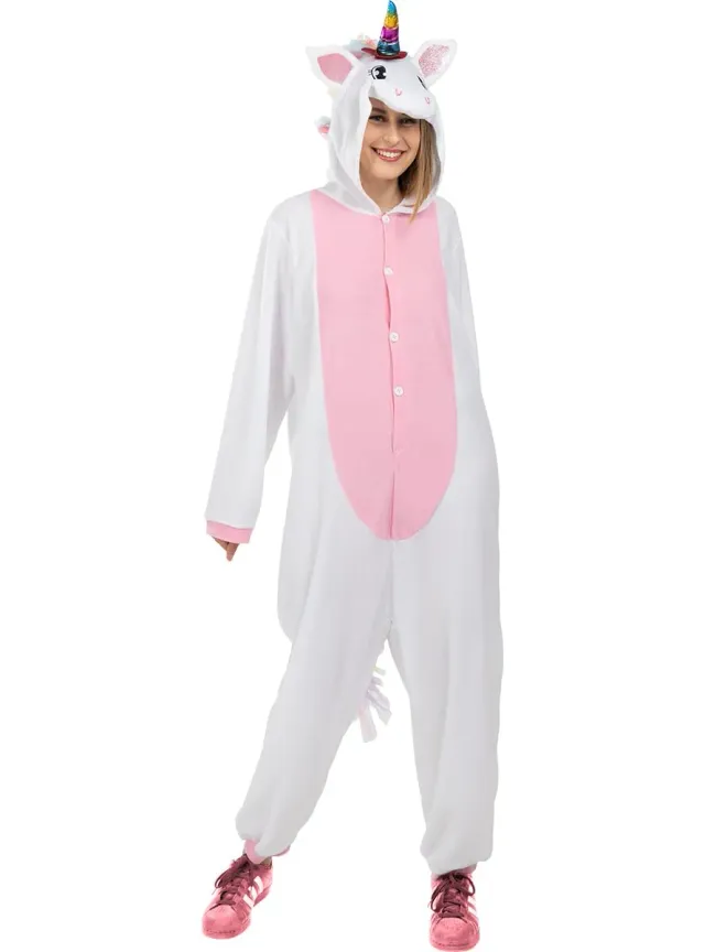 Funidelia Unicorno Rosa costume adulto L-XL rosa