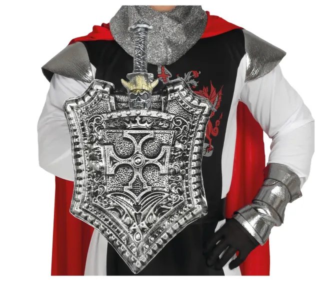Guirca Medievale mantello e spada costume 48-59 cm bambino