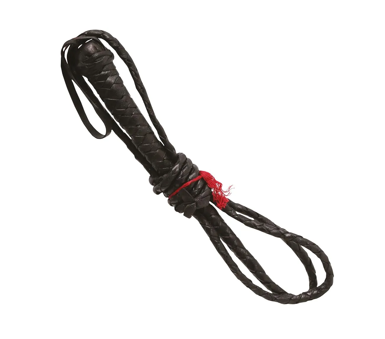 Fiestas Guirca Frusta Costume 180 cm Similpelle Nera