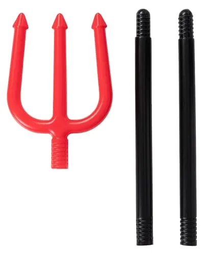 Funidelia Tridente Diavolo Smontabile Rosso Accessorio
