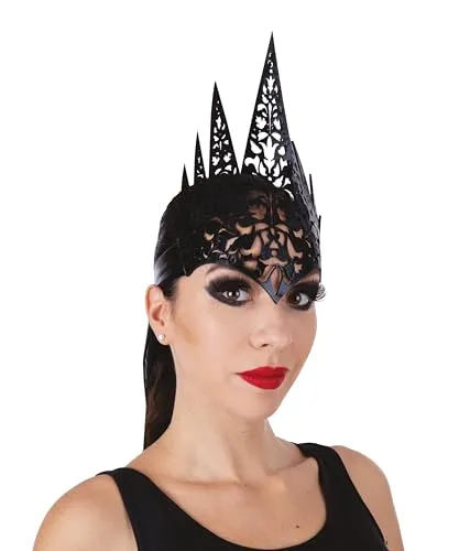 P'tit Clown 22926 Corona Regina Nera per Carnevale