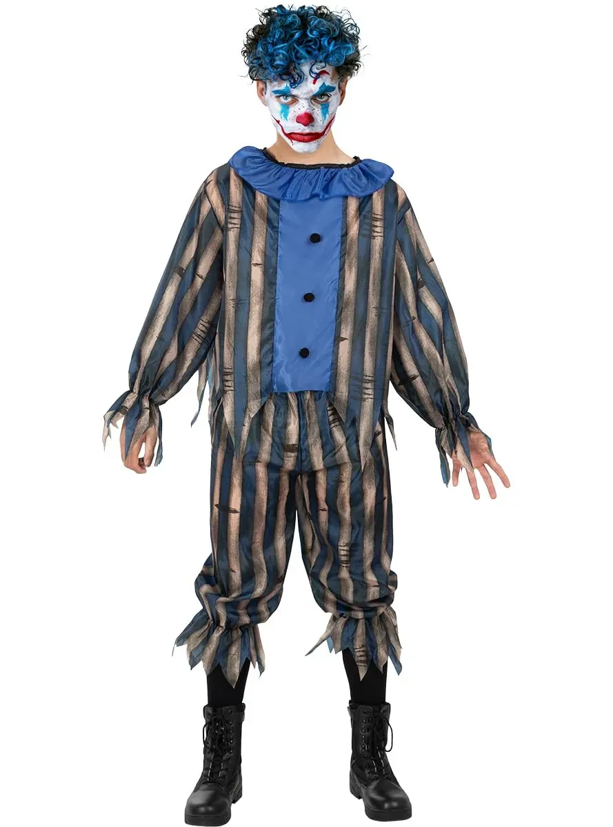 Funidelia Costume Clown Spaventoso Adulto Rosso Horror