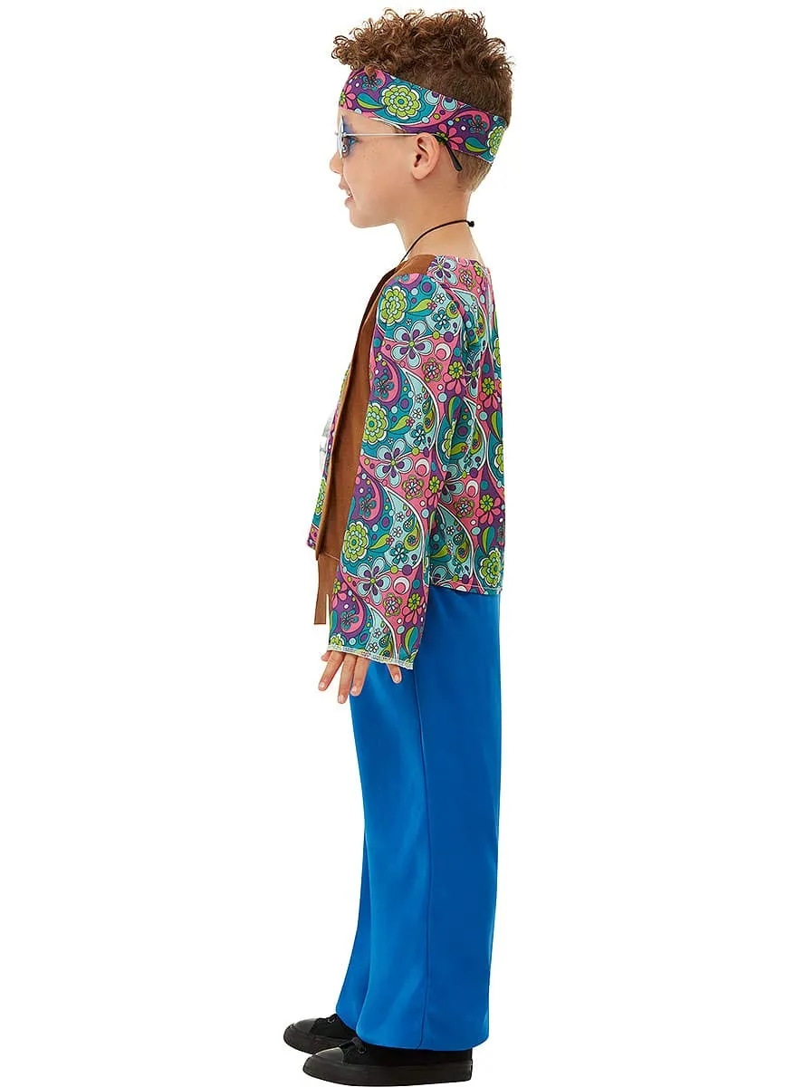 Funidelia Hippie costume bambino 3-4 anni multicolore