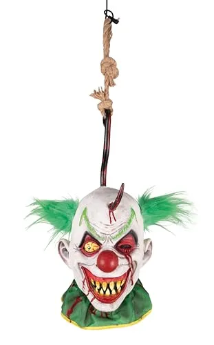 P'tit Clown testa pagliaccio decorazione Halloween gancio