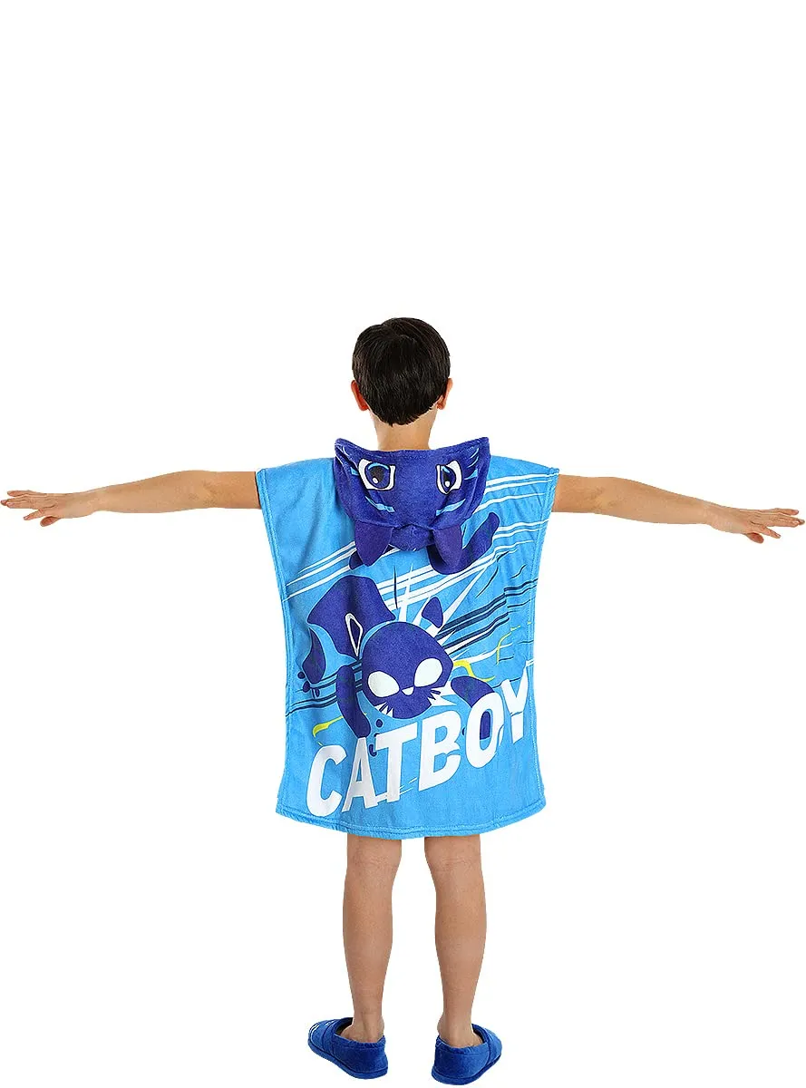 Funidelia PJ Masks poncho mare bambino blu Catboy