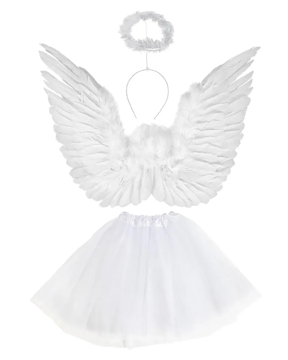 Funidelia Natale Kit Angelo donna bianco