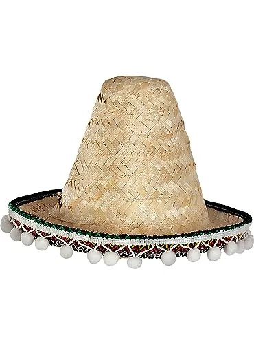 Funidelia cappello messicano bambino marrone