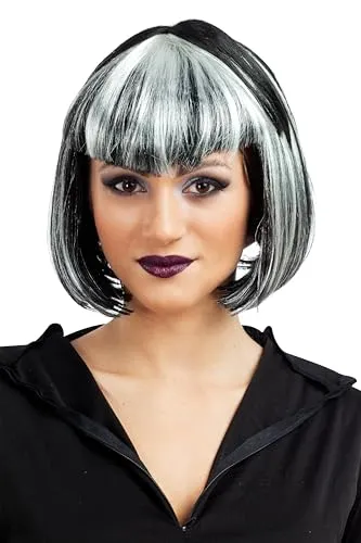 P'tit Clown parrucca vampiressa donna per Halloween e Carnevale