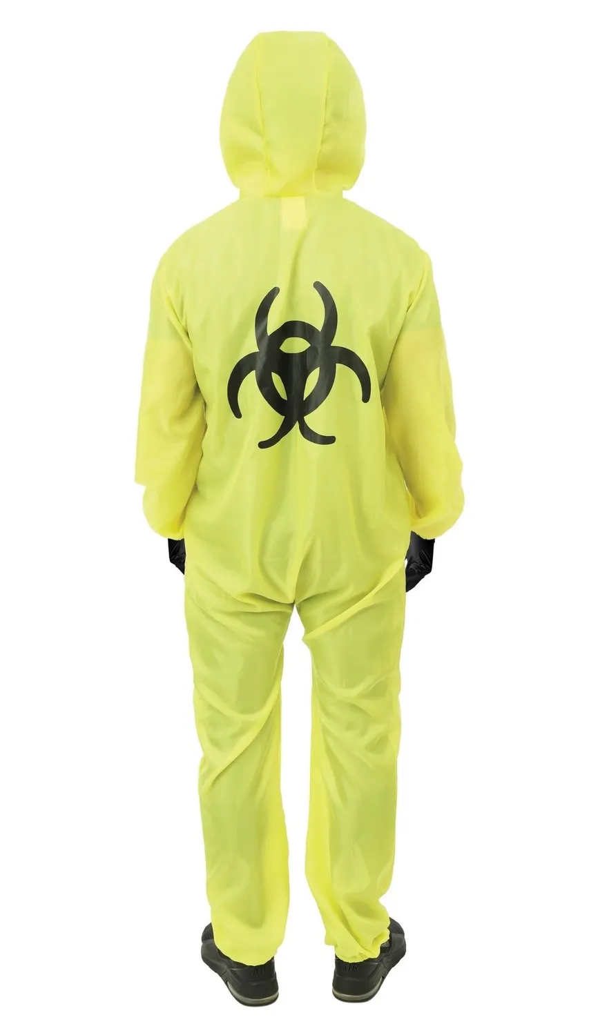 P'tit Clown costume pericolo biologico adulto giallo L-XL