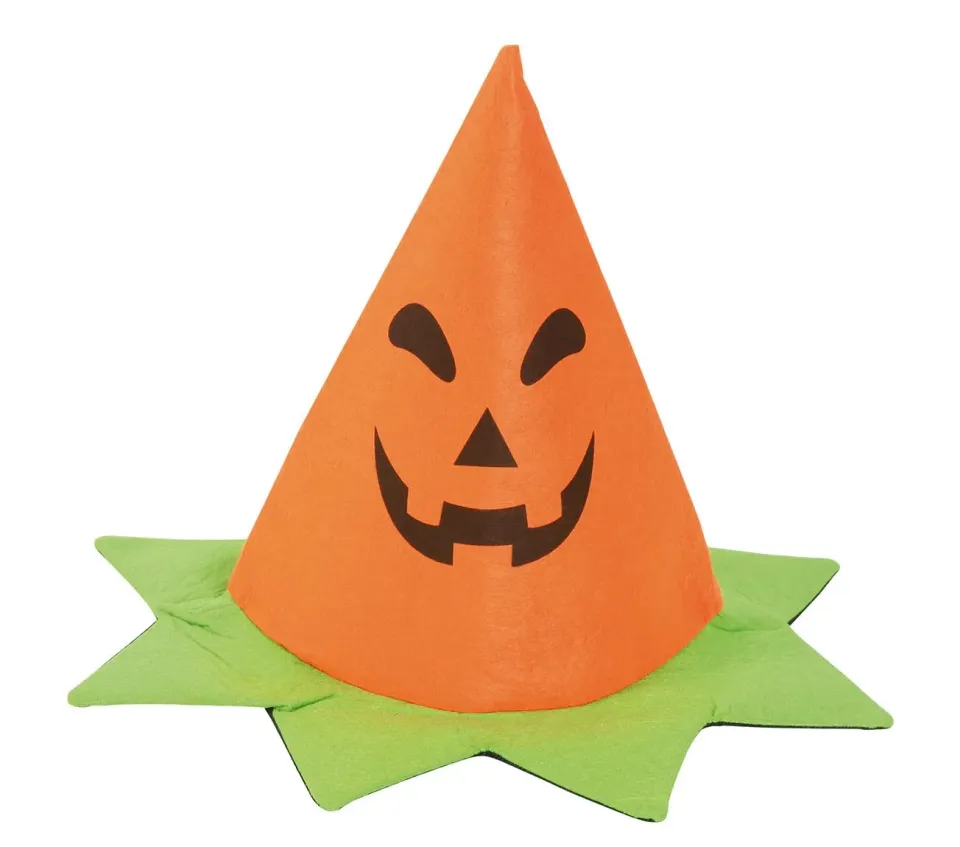 Fiestas Guirca 13786 Cappello Zucca Bambino Feltro Arancione