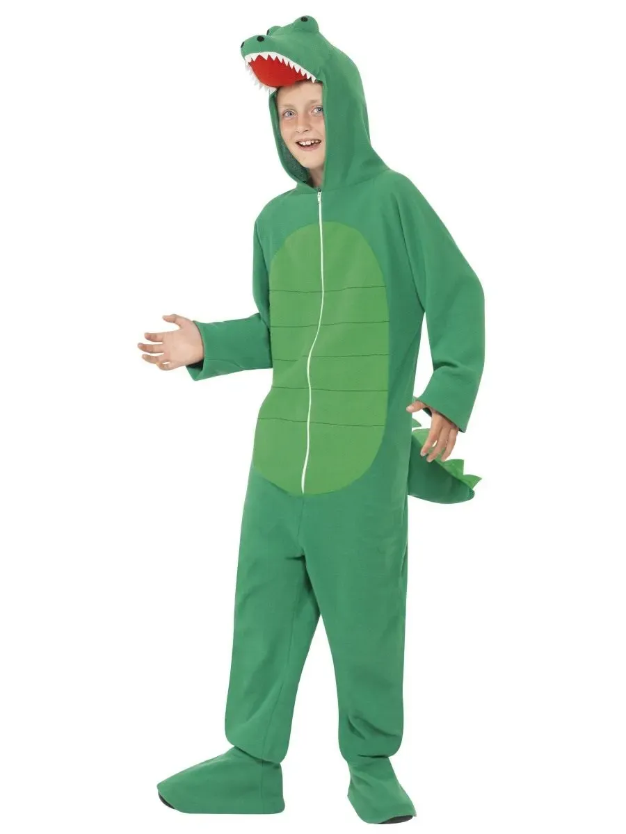 Smiffys Crocodile costume coccodrillo verde Small 4-6 anni