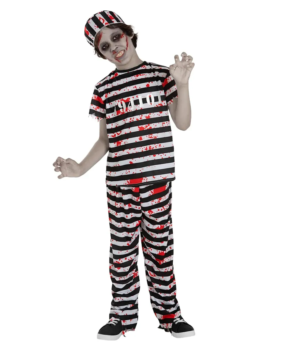 Funidelia Carcerato Zombie costume bambino nero