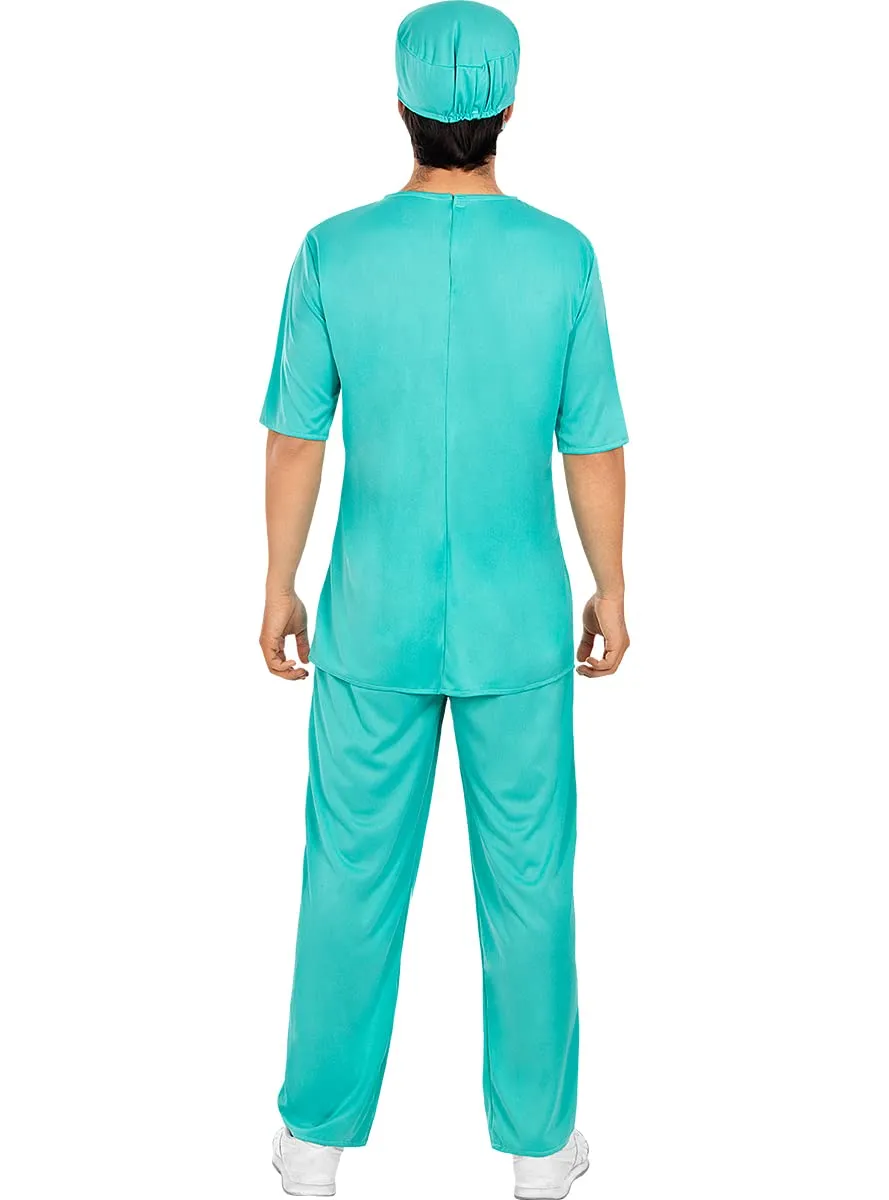 Funidelia Medico costume adulto M-L azzurro chirurgo
