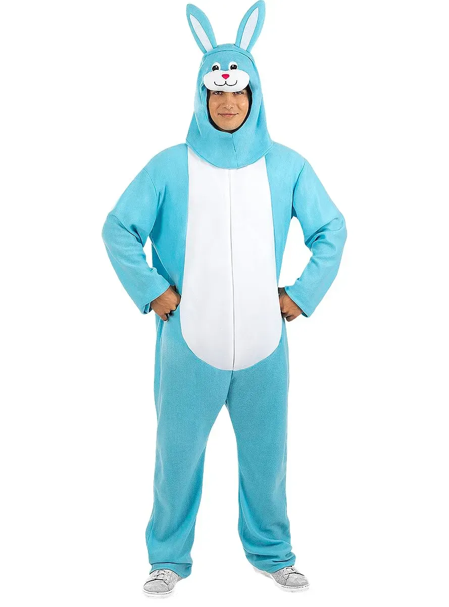 Funidelia Coniglio blu costume adulto bianco