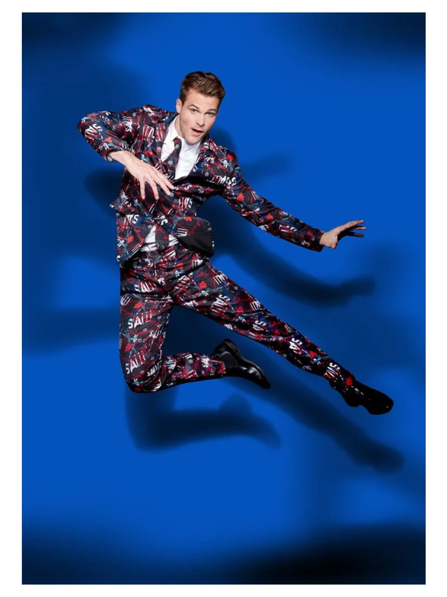 Smiffys Stand Out Suits SAW Costume uomo giacca e cravatta