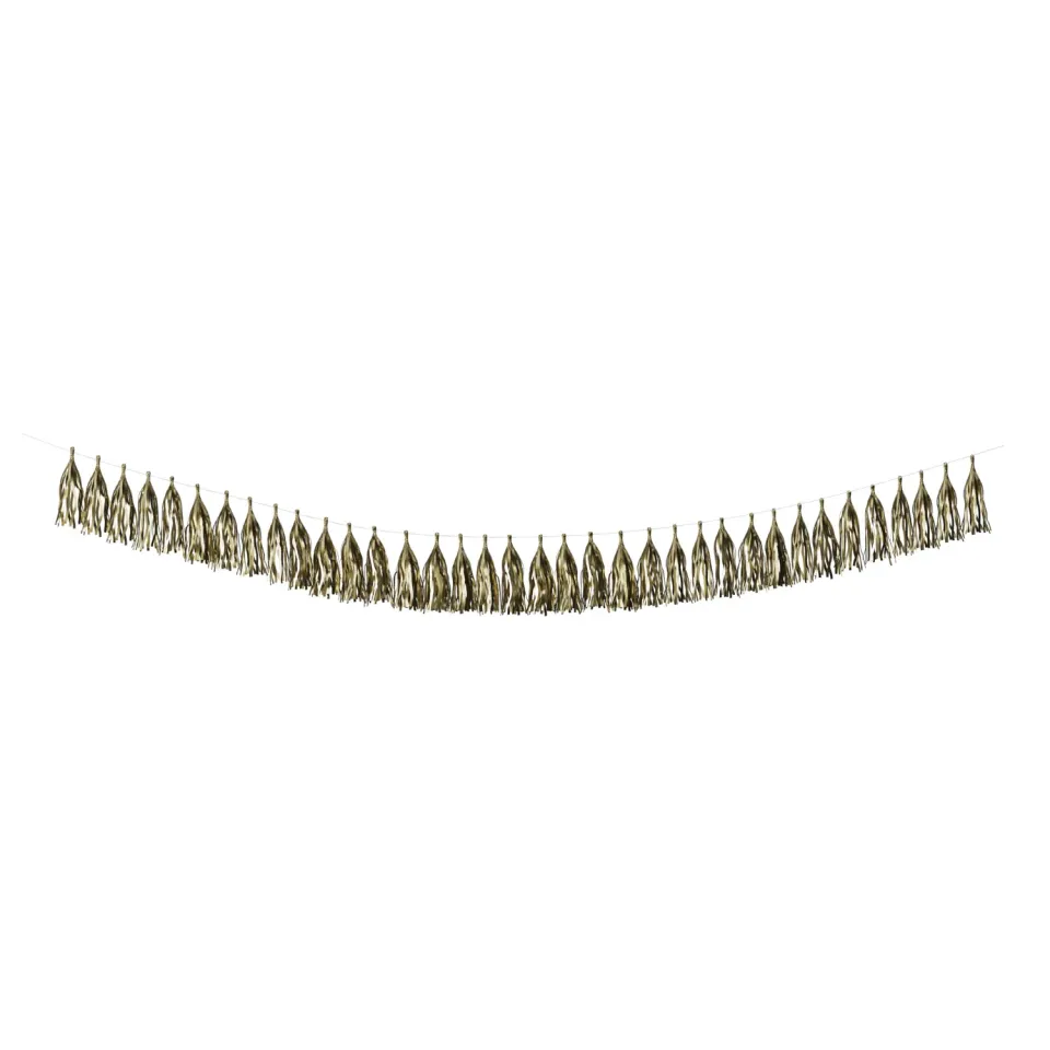 P'tit Clown Re22603 ghirlanda pompon oro 3 m ignifuga
