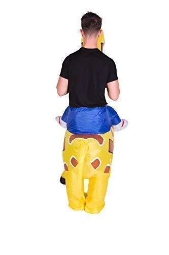 Bodysocks Costume Gonfiabile Giraffa Adulto cavalcabile