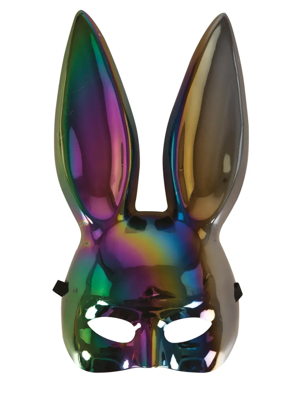 P'tit Clown 23392 coniglio mezza maschera nero iridescente
