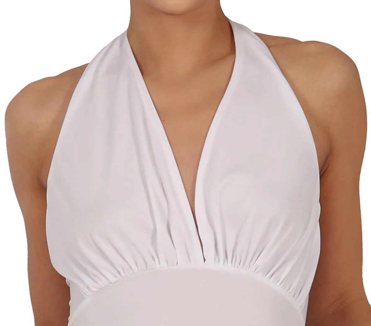 Guirca Costume Attrice Abito Bianco Anni '50 Donna S 36-38