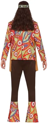 Fiestas Guirca Peacemaker costume hippie M 48-50 multicolore