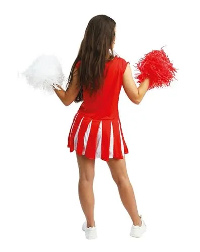 P'tit Clown 21101 vestito rosso bianco Carnevale donna