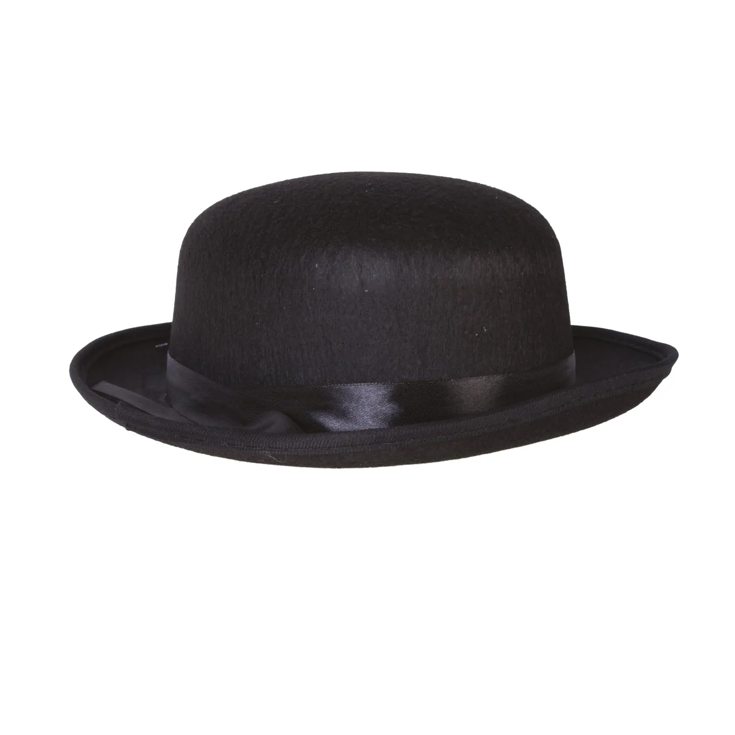 P'tit Clown Melone Cappello Feltro Nero Adulto 28,5 cm