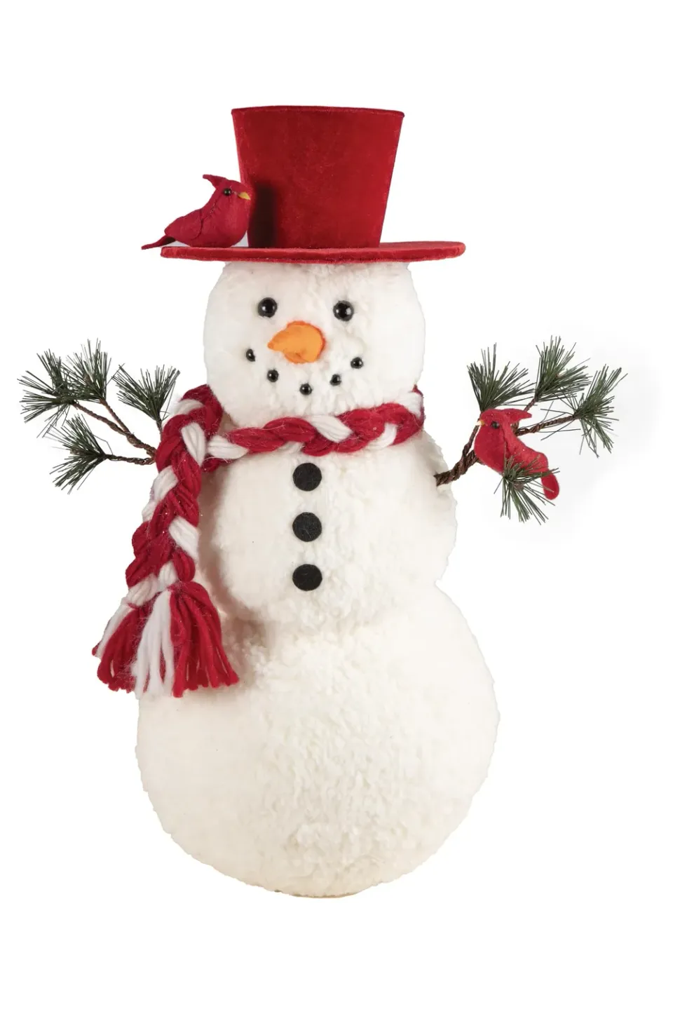 P'tit Clown Set decorazioni natalizie rosso bianco casa