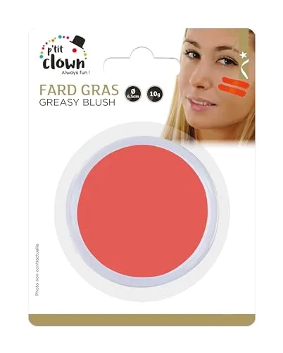 P'tit Clown Fard Grasso trucco viso arancione 10 g lavabile
